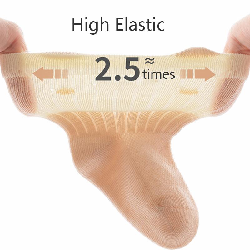 4 Pairs Baby Socks Cartoon Cool Summer Breathable Children's Socks Mesh Cotton Socks For Newborns