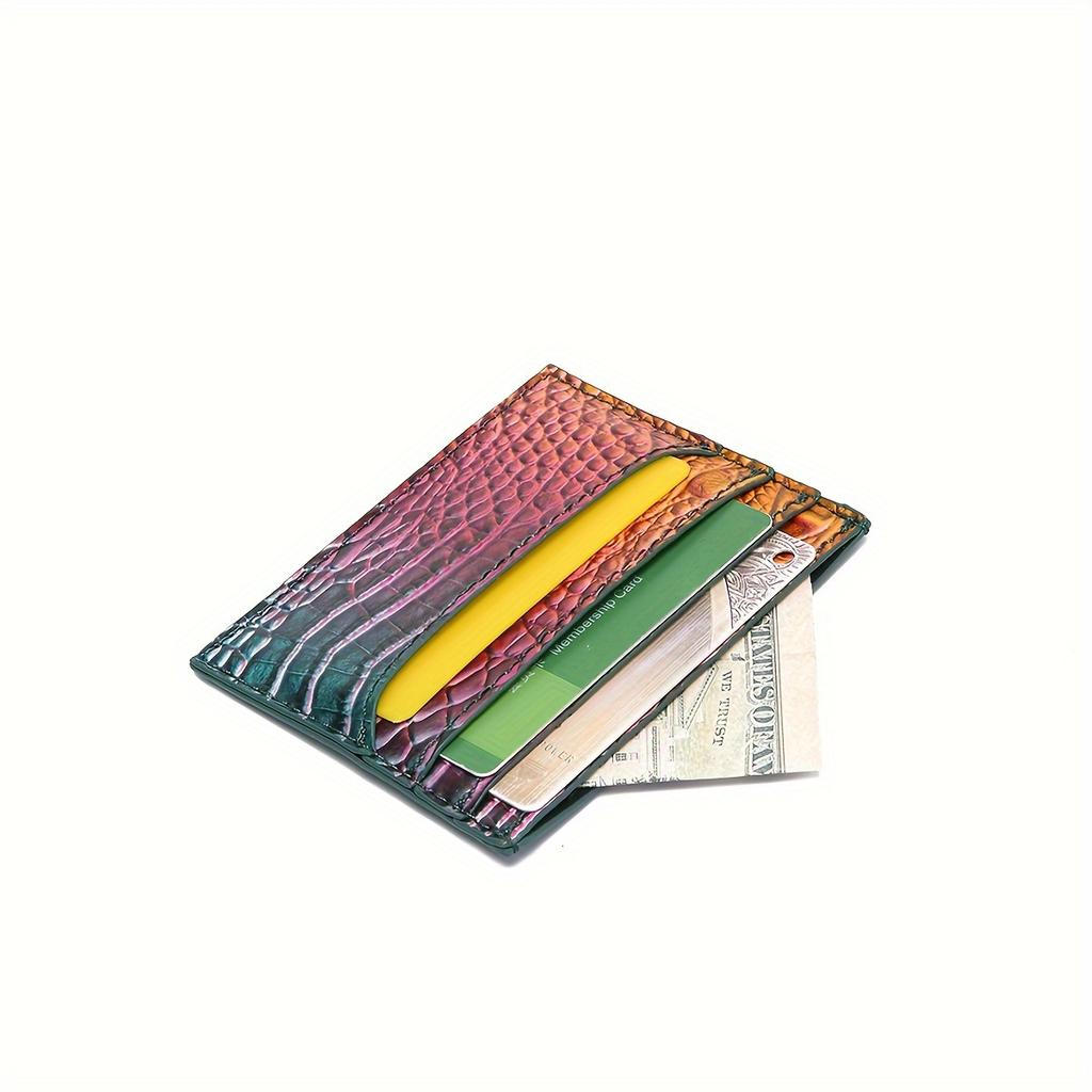 3 Pcs Crocodile Pattern Handbag & Purses Set, Multi-functional Vintage Top Handle Crossbody Bag & Business Clutch Bag & Card Coin Purse