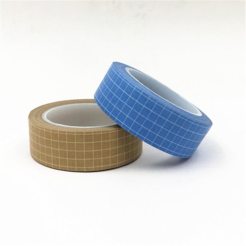 2 pièces de Ruban Quadrillé de 10 m, Ruban de Couverture pour Planificateur Quotidien, Ruban de Marquage, Autocollant, Ruban de Papeterie Décoratif