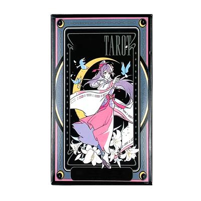 Nuove Carte dei Tarocchi Un Mazzo da 78 Mazzo Carino a Fumetti Mazzo Oracolo Inglese Visioni Edizione Divinazione Giochi da Tavolo da Gioco Carte da Collezione