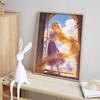Disney Diamond Painting 5D DIY Full Circle Diamond Painting Kit Home Bedroom Wall Decor Crafts Rapunzel Painting Art