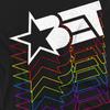 Koszulka męska BET Cascading Rainbow Logo