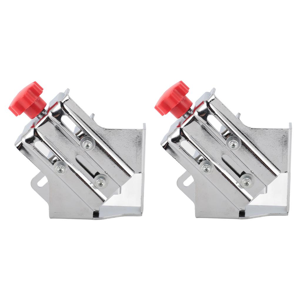 2pcs Stainless Steel Right Corner Clamp High Accuracy 90 Degree Right Angle Clamp for Woodworking Photo Framing