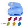 7*6*4cm Flower Furador Random Color DIY Embossing Punches DIY Paper Cut Puncher  for Card