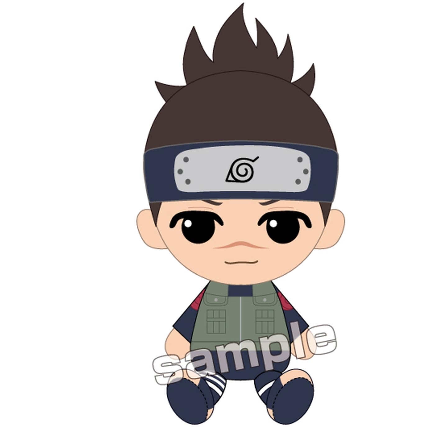 

Naruto Shippuden Sea Iruka Chibi Plush