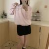 Korean 3D Flower Knit Sweater - 2025 Chic Winter Fashion for Women