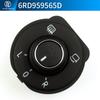 6RD959565D Rear View Mirror Adjuster Control Switch Folding Knob Button For Volkswagen VW POLO 6R 2011 2012 2016 6RD 959 565 D