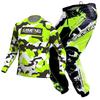 Set completo abbigliamento motocross per bambini Kit Maglia Pantaloni Youth bambino verde Moto nero 3 4 5 6 7 8 9 10 anni Tuta fuoristrada blu arancio Enduro cross ragazzo ragazza