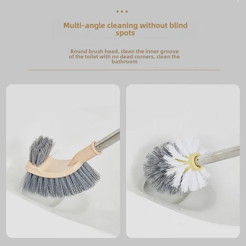 Stainless Steel Long Handle Squat Toilet Brush