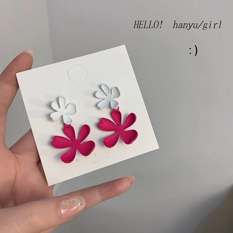 

Новые модные и универсальные серьги с контрастными цветами для женщин, ювелирные изделия