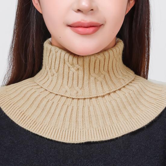 Fake Collar Scarf Quick-Drying Thickened Warm Fake Collar Scarf Winter Decorative Warm Neckwear Layering