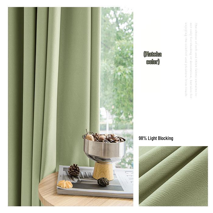 Shaoxing Blackout Chenille Curtains for Living Room & Bedroom