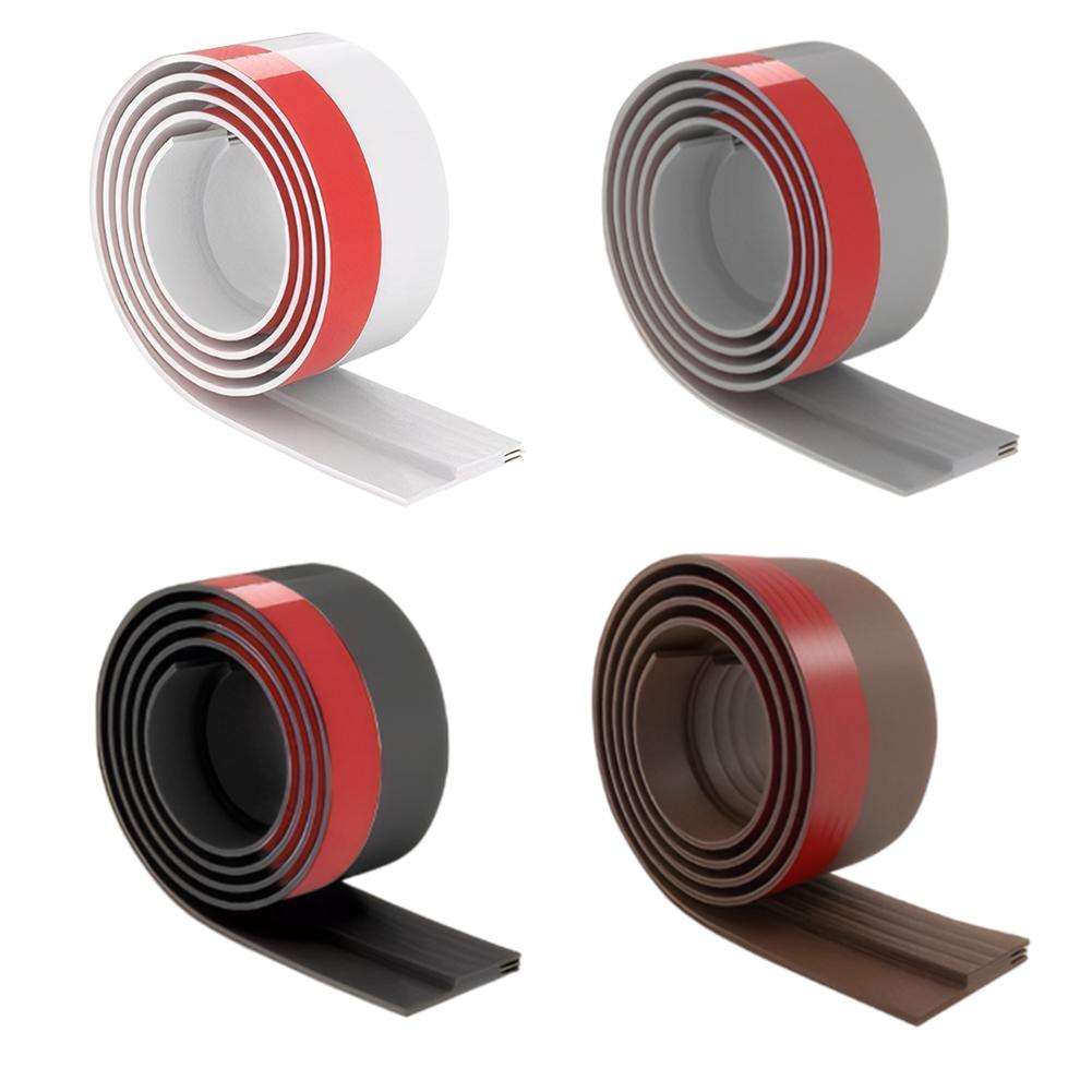 Door Draft Stopper Self Adhesive for Exterior Interior Doors Door Sweep Dust Noise Cold Air Insulation 2In W X 39In L