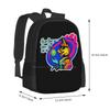 Eurofurence Online 2020 ( Space Pirates ) Pattern Design Bagpack School Bags Eurofurence Virtualfurence Convention Fox Cyber