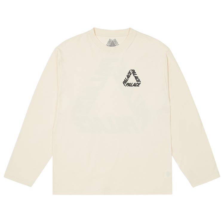

Palace P3 Мягкие белые топы унисекс с длинными рукавами P27LS008 2XL