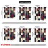 2D Flat Printing 2pcs Curtains Plaid Pattern1 Machine Washable Polyester  Without Electricity Spring Party & Holiday Decor