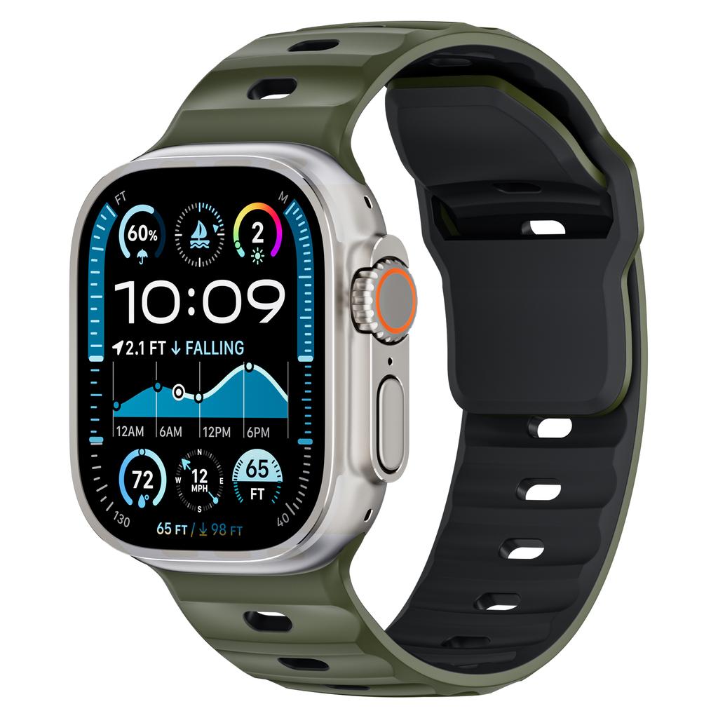 Band For Smart Watch Ultra 2 49mm 10 46mm 9 8 7 45mm Silicone Sport Soft Strap Bracelet Accessories for Watch Series SE 6 5 4 3 2 1 44mm 42mm