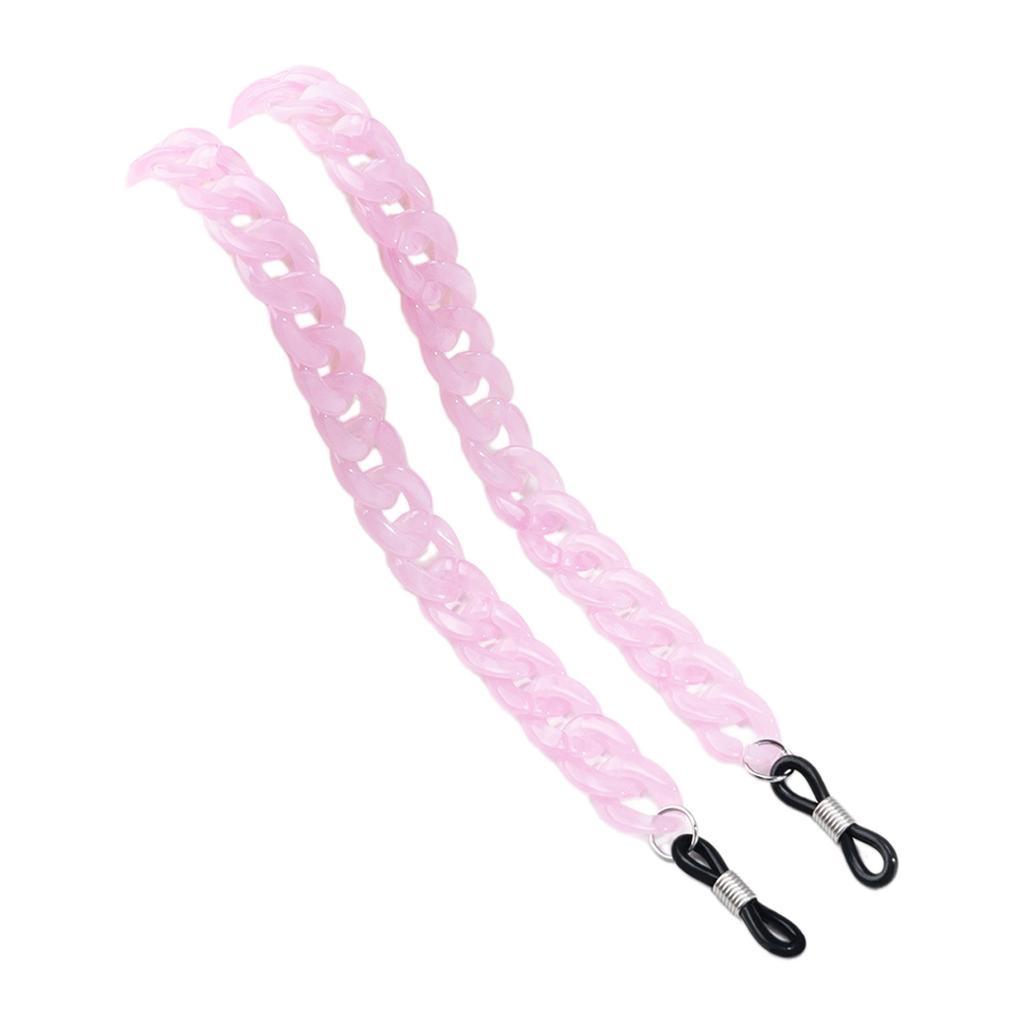 Vibrancy Acrylic Eyewear Chain Glasses Retainer Strap For Active Lifestyles Stylish Glasses Holder Eyeglasses Accessory