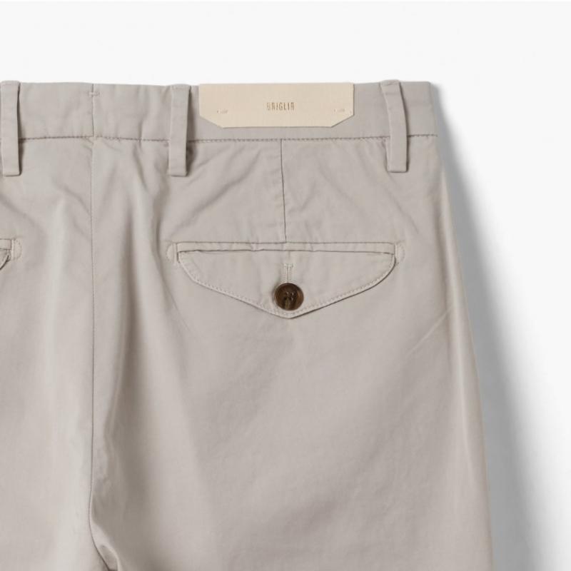 Briglia 2pleats Pants Warm Gray Bg02 Iaf1m30000a08