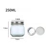 Mason Jars 8 oz - Small Mason Jars With Silver Lids -1/4 Quart Canning Jars| Storage Glass Jars With Lids For Jelly, Jam, Honey, Pickles