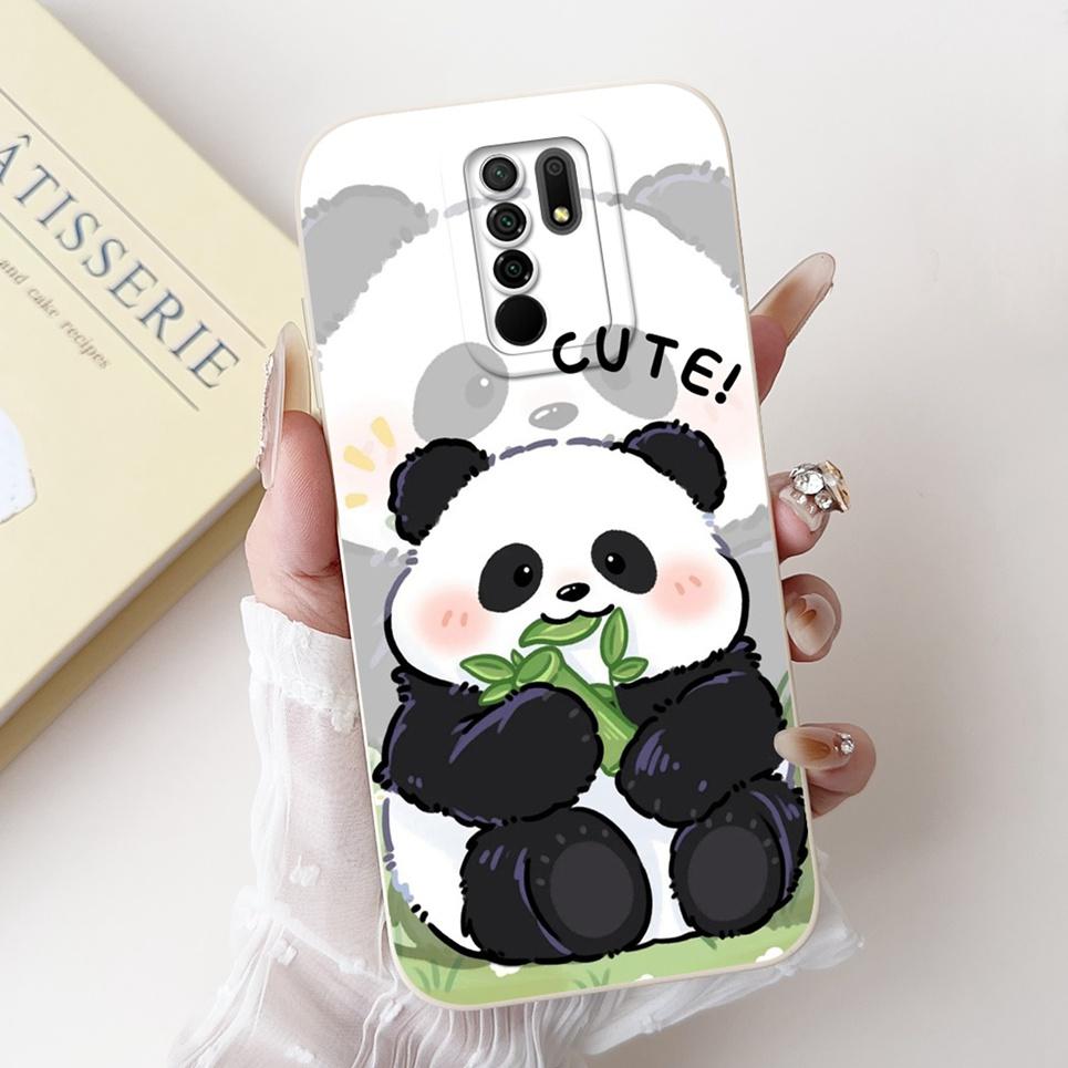 For Xiaomi Redmi 9 9a 9C NFC 9T 9 Power 9 Prime Phone Cases Cover Flowe Rabbit Panda Avocado Soft Silicone Protective Bumper