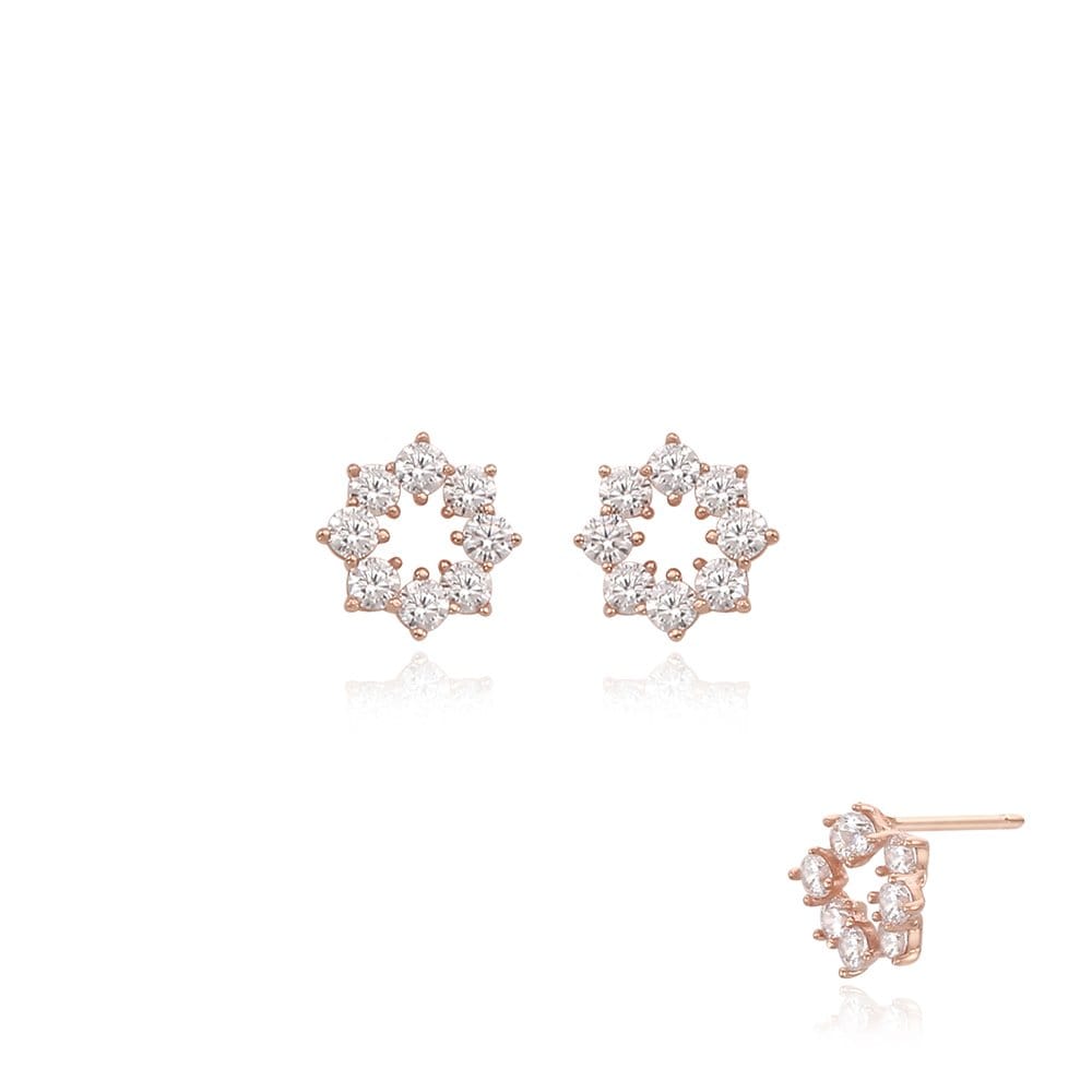 STONEHENGE Silver Earrings Sc1321