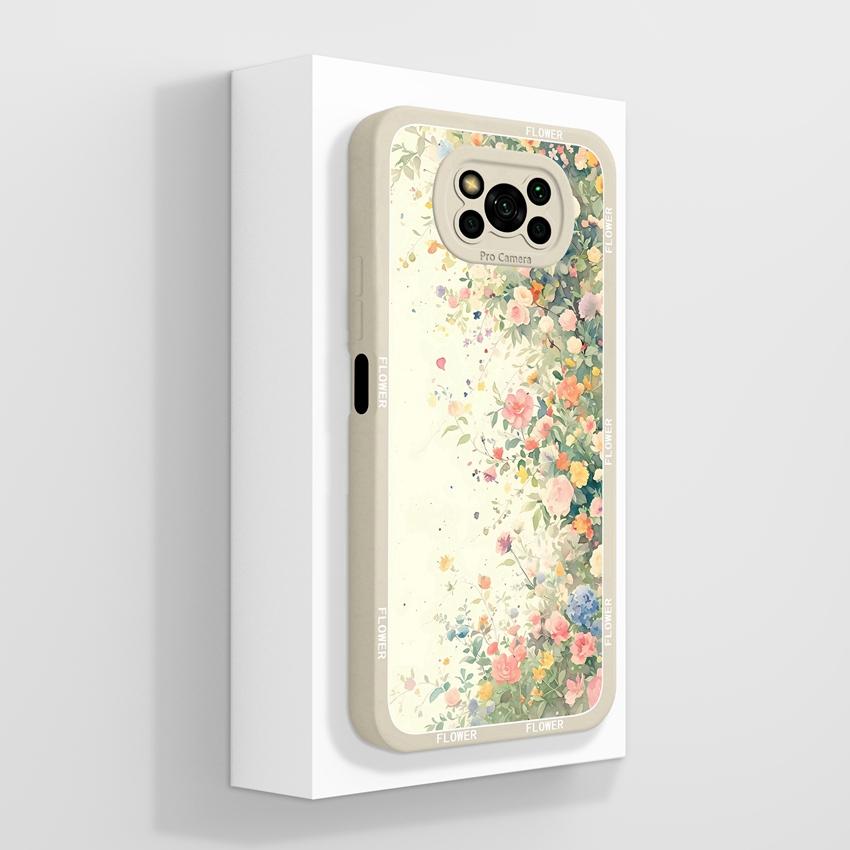 Phone Case For Xiaomi Poco X3 X5 X6 X7 C40 C50 C51 C55 C71 C75 Cute Cat Soft Covers Lens Protection Liquid Silicone Anti Slip Shell For Xiaomi Housing