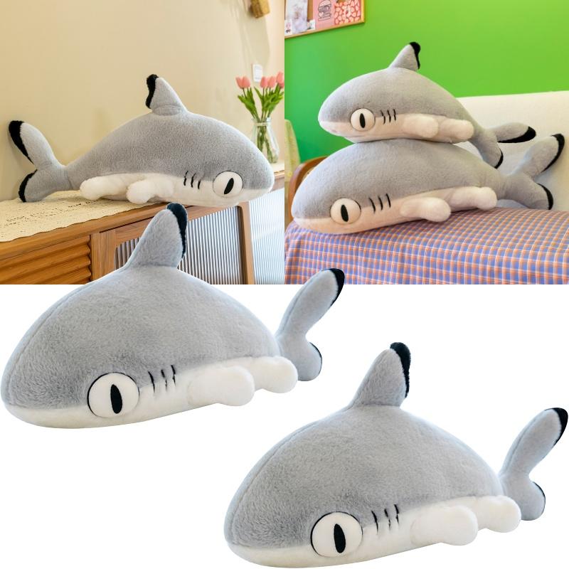 Cute Shark Cat Plush Toy Pillow For Kids Soft And Cuddly, Perfect For Bedtime Snuggles! 70cm-150cm Sizes Available