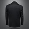 Mens Slim Fit Winter Down Jacket - Light Business Casual Warm Stylish Single Breasted Non-Hooded Solid Color 8209