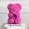 1PC Artificial Flower Eternal Rose Teddy Bear Mother's Day Birthday Valentine's Day Anniversary Gift Home Decoration