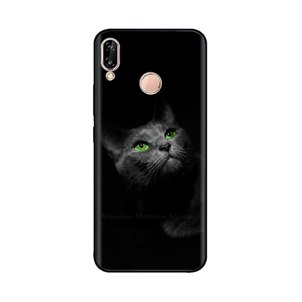 for Huawei P20 Lite Case Silicon Soft TPU Printed Phone Cover Case For Huawei P20lite P 20 Lite Bumper Case Shockproof 5.84 inch