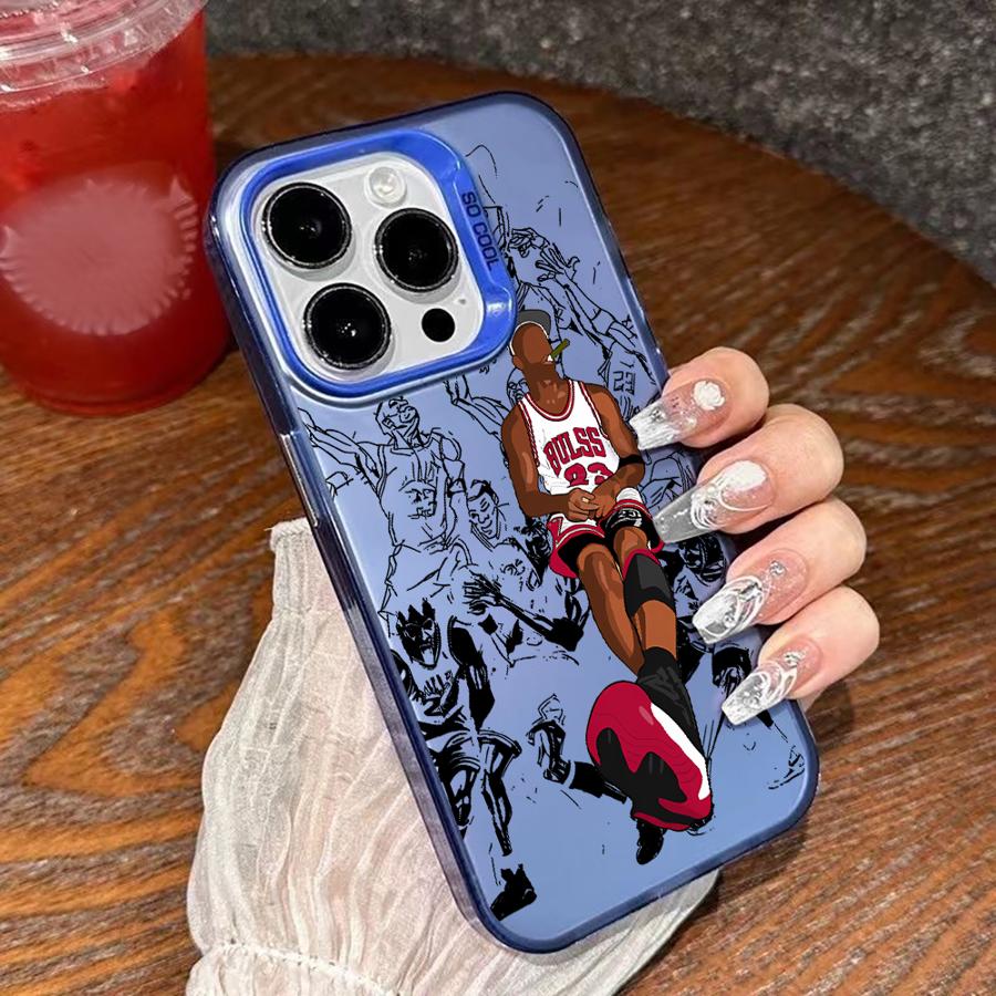 

Милый чехол для телефона «Звезда баскетбола» для Apple iPhone 15 13 12 16 11 Pro Max 14 Plus for iPhone 13 Pro спокойная цветовая