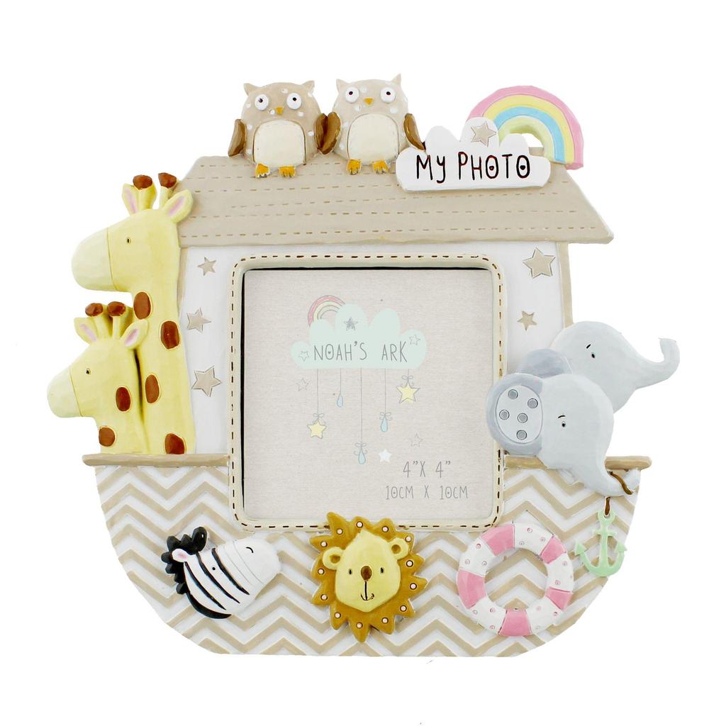 Noah's Ark Resin Photo Frame 3 X 3