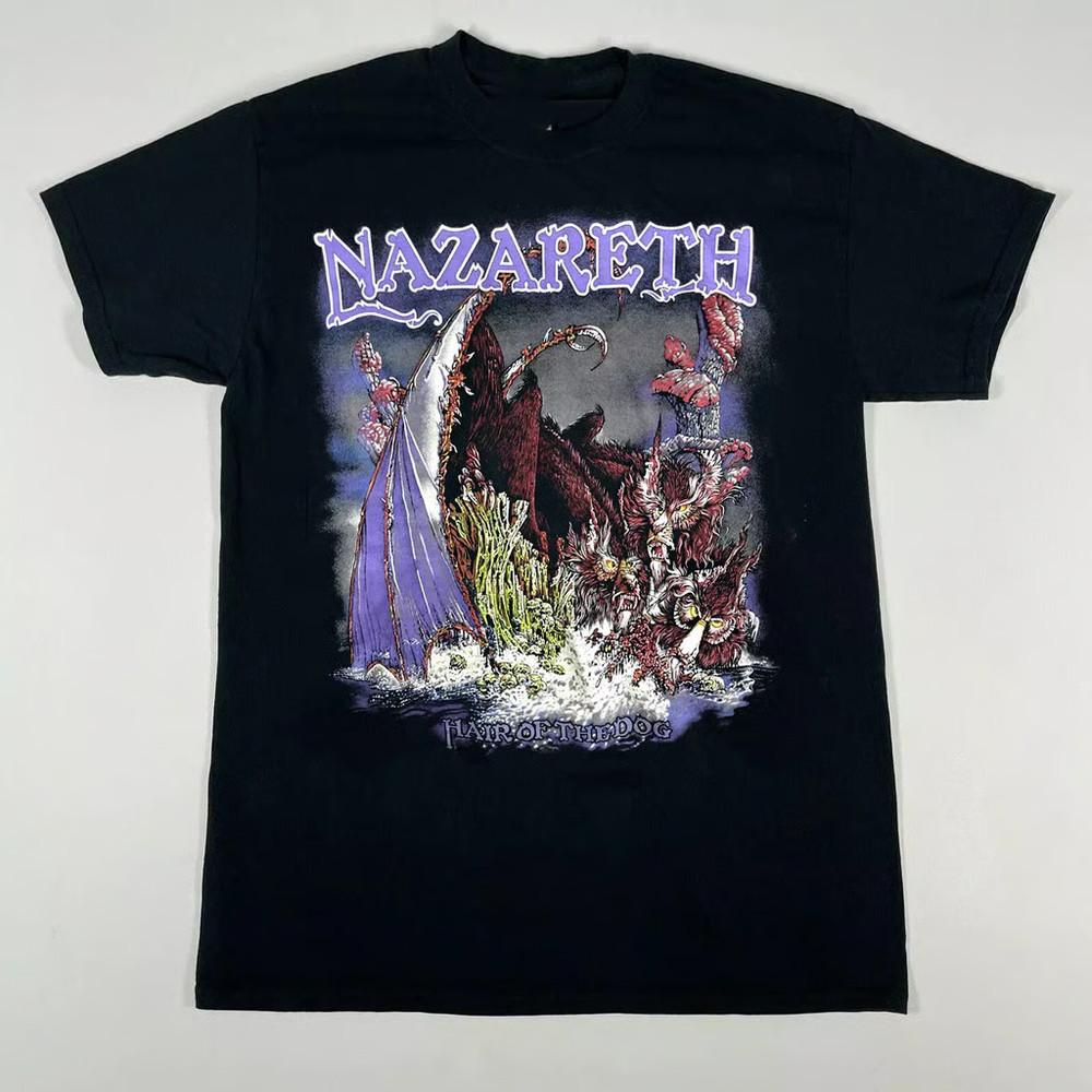 Nazareth Band Hair of the dog Shirt Unisex Concert S5XL TR734 Unisex T-Shirt XXXL