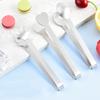 Heart Shaped Mini Tongs - Stainless Steel Small Tongs For Serving Food, Cooking, Appetizers, Ice Cubes, Fruits, And Sugar