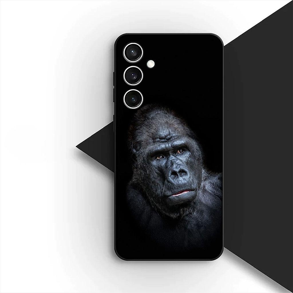 Casing Phone Cover for Samsung Galaxy S25 S24 S23 FE Ultra Plus S7 Edge S25+ S23+ A56 5G Case Monkey Gorilla Ape Baby Animal
