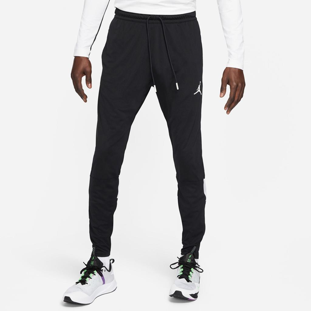 Jordan Dri-FIT Casual Quick-Drying Spliced Long Knit Sports Pants Men Bottoms Black CZ4791-010