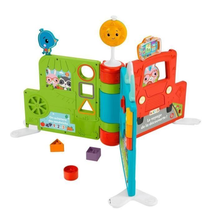 Fisher-Price - Mon Grand Livre D'activités Évolutif - Jouet D'éveil Bébé - Dès 6 Mois HCL00