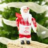 30cm Cute Santa Claus Doll Standing Santa Claus Statue 2025 Xmas Tree Ornament Christmas Decor Home Navidad Gift New Year 2026