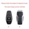 Car Zinc Alloy Key Cover Case For BYD Song Plus Atto 3 Han EV Yuan Tang DM 2018 Qin Seal Dolphin E2 Keychain Interior Accessory