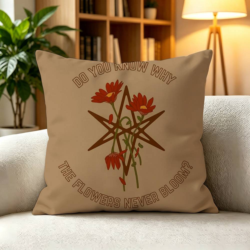 BBring Me the Horizon Metal Band Square DoubleSided printed Pillow Case Bedroom Bedside Pillow Sofa Cushion Cover