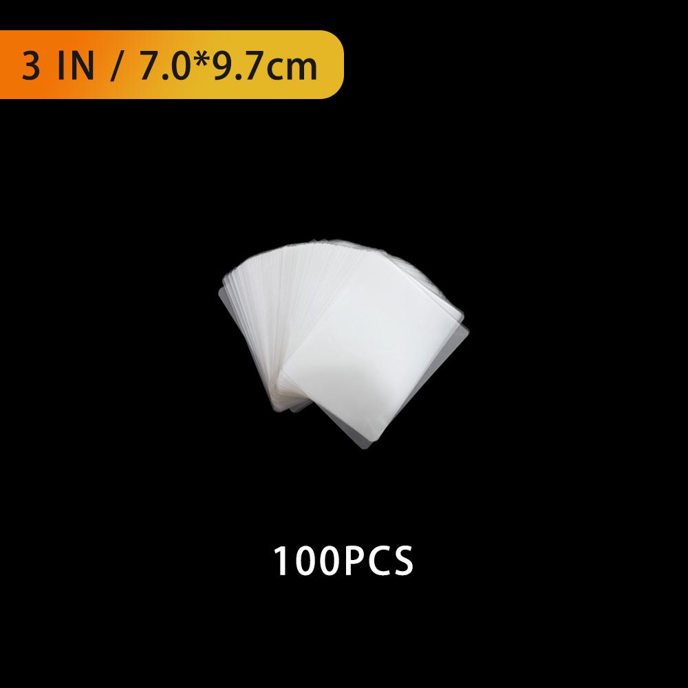 

100pcs Thermal Laminating Film PET For Photo/Files/Card/Picture Lamination Pouch Laminator Hot Laminator Film