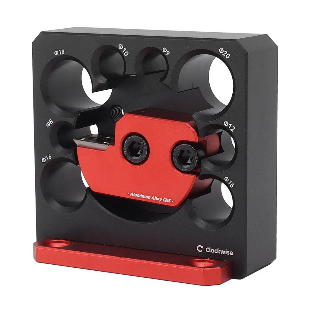 Woodworking Turning Cutter 8 Holes Adjustable Aluminum Alloy Wood Milling Cutter Tool