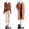 Autumn Women's Clothing New Style, Elegant Commuting, Elegant Temperament Suit Collar, Slimming Knitted Sweater, Cross Design Feeling Knitted Sweater