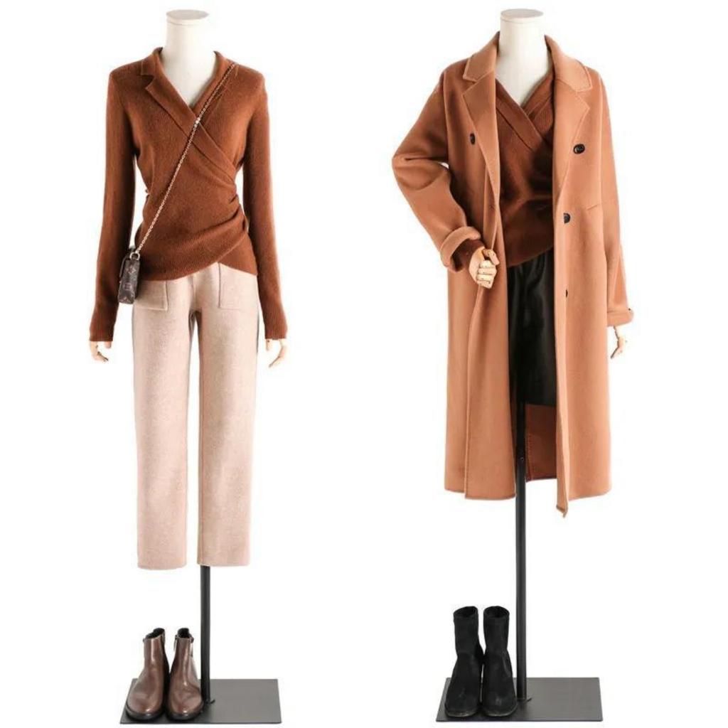 Autumn Women's Clothing New Style, Elegant Commuting, Elegant Temperament Suit Collar, Slimming Knitted Sweater, Cross Design Feeling Knitted Sweater