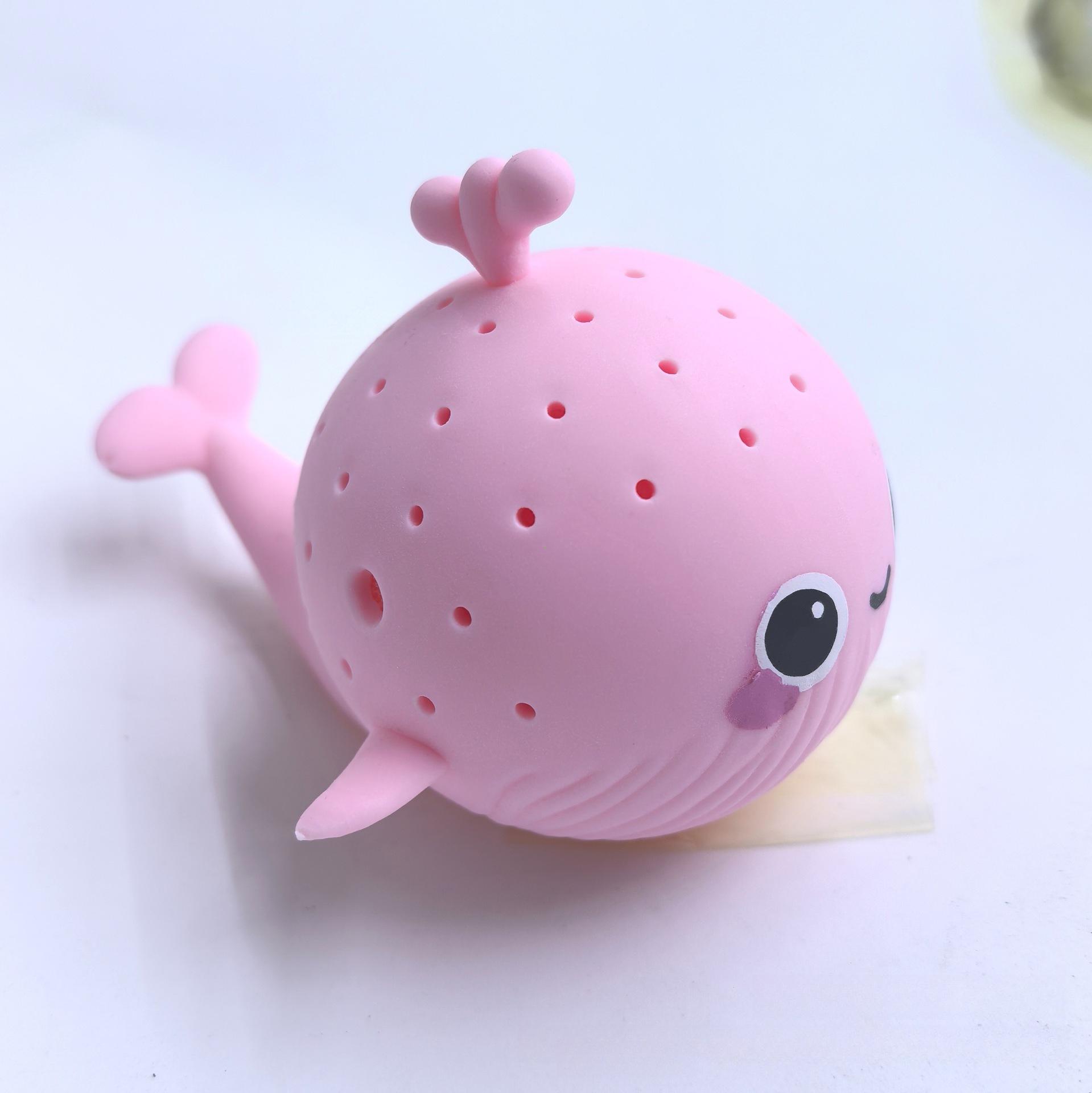 

Non-Toxic Baby Bath Toys Sponge Water Absorbing Whale Squeezing Stress Relief Toys Summer Swimming Play Water Toy For Children Squishy Kid