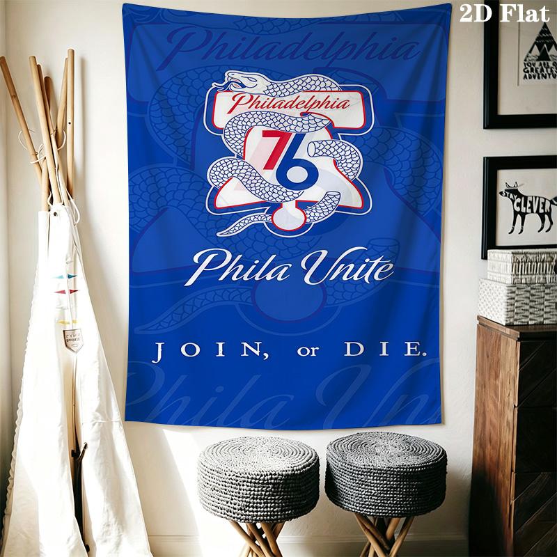 Sixers Basketball Team Logo Threepiece Set 1 Duvet Cover 2 Pillowcase Without Core Christmas Birthday Gift Bedding Set