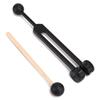 Aluminum Alloy OM136.1 Frequency Tuning Fork Yoga Meditation Tuning Energy Fork With Hammer