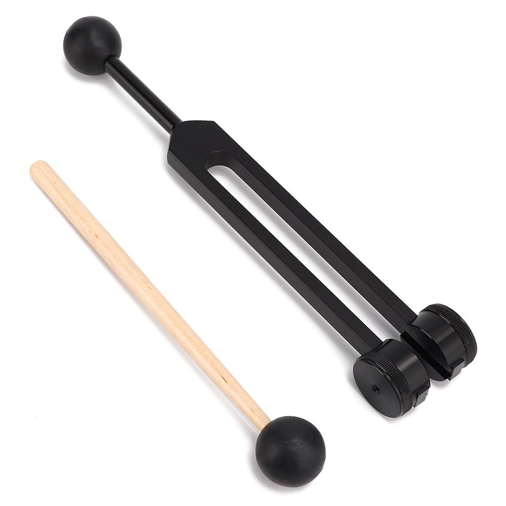 Aluminum Alloy OM136.1 Frequency Tuning Fork Yoga Meditation Tuning Energy Fork With Hammer