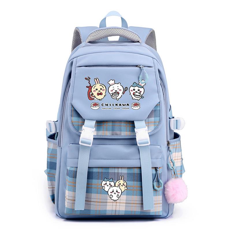 New Jiyikawa Chiikawa Cartoon Japanese Style Backpack Junior High School Students Large Capacity Backpack